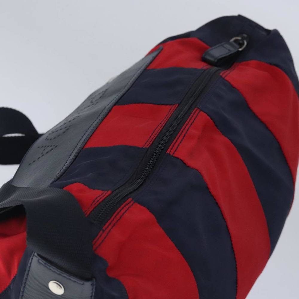 PRADA Shoulder Bag Nylon Red Navy Auth bs20409 - Picture 6 of 16